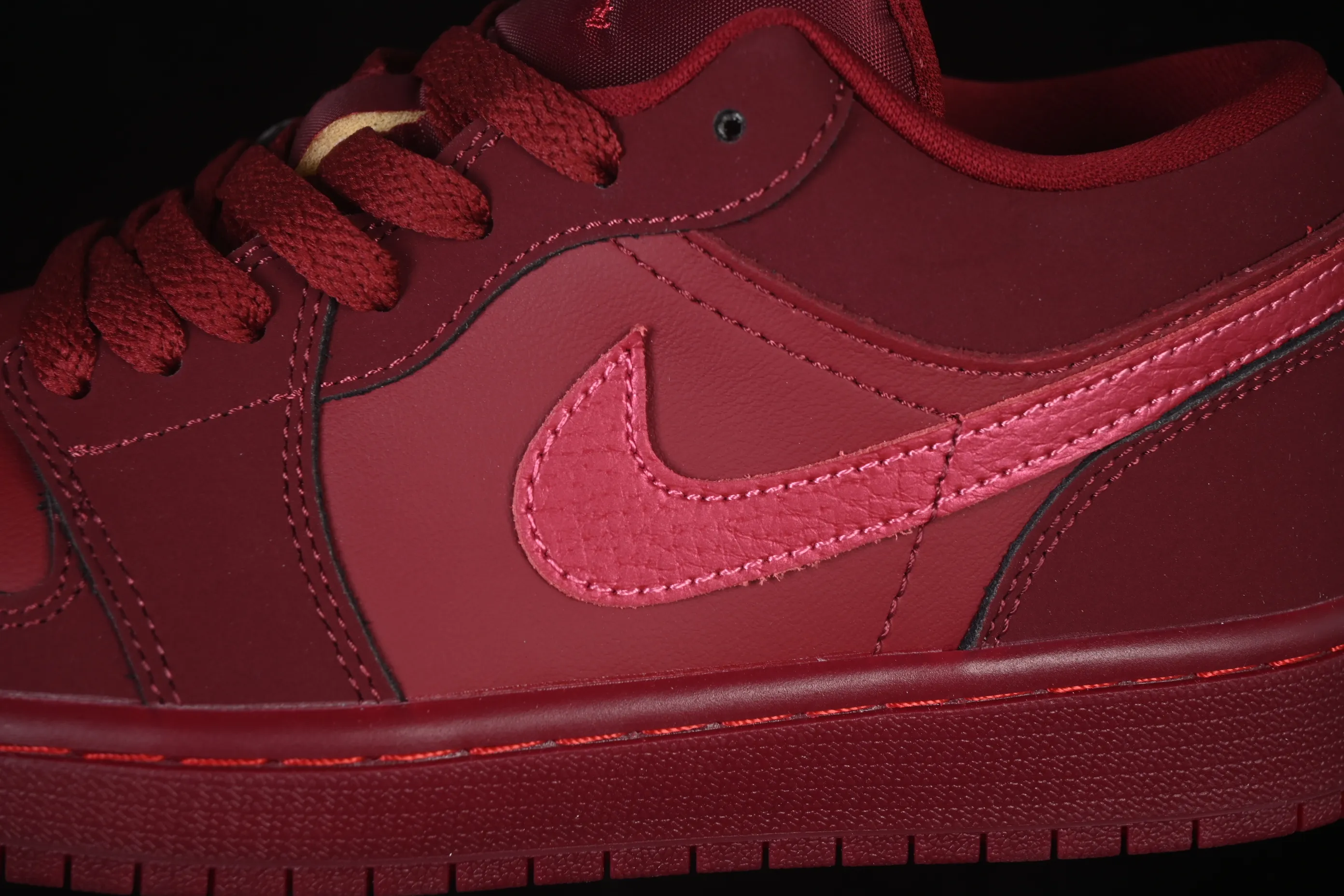 All categories Air Jordan Jordan series basketball shoes Air Jordan 1 Low Air Jordan 1 Low AJ1 Joe 1 raw rubber wine red low-top retro cultural basketball shoes IB7012-600